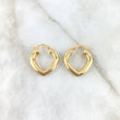 Candongas Corazón 2.35gr / 2.2cm / Oro Amarillo 18K *