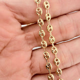 Cadena GC 10.6gr / 62cm / 4.1mm Oro Amarillo 18K $