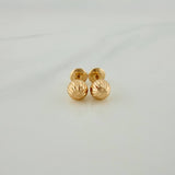 Topos Bola Diamantados 0.7 g / 5 mm Oro Amarillo 18K