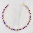 Pulso Tennis Circulos 9.1 g / 19.7 cm / 4.2 mm Oro Amarillo 18K