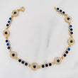 Pulso Tennis Halo Circulo 11.1 g / 20.4 cm / 4.12 mm Oro Amarillo 18K