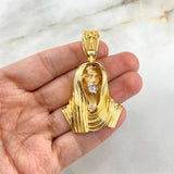 Dije Cristo 21.55gr / 5cm / Dos Oros Amarillo Blanco ©