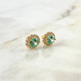Topos Halo Piedra 3gr / Circones Celeste Blancos Oro Amarillo ©