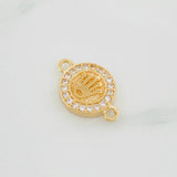Herraje Corona 1.8 g / 1.7 cm Oro Amarillo 18K