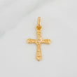 Dije Cruz 0.85 g / 2.2 cm Oro Amarillo 18K