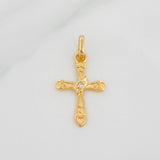 Dije Cruz 0.85 g / 2.2 cm Oro Amarillo 18K