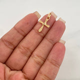 Dije Cruz 0.85 g / 2.2 cm Oro Amarillo 18K