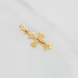 Dije Cruz Cristo 1.35 g / 2.4 cm Oro Amarillo 18K