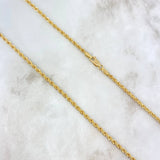 Cadena Lazo 6.05gr / 60cm / 2.8mm Oro Amarillo +3