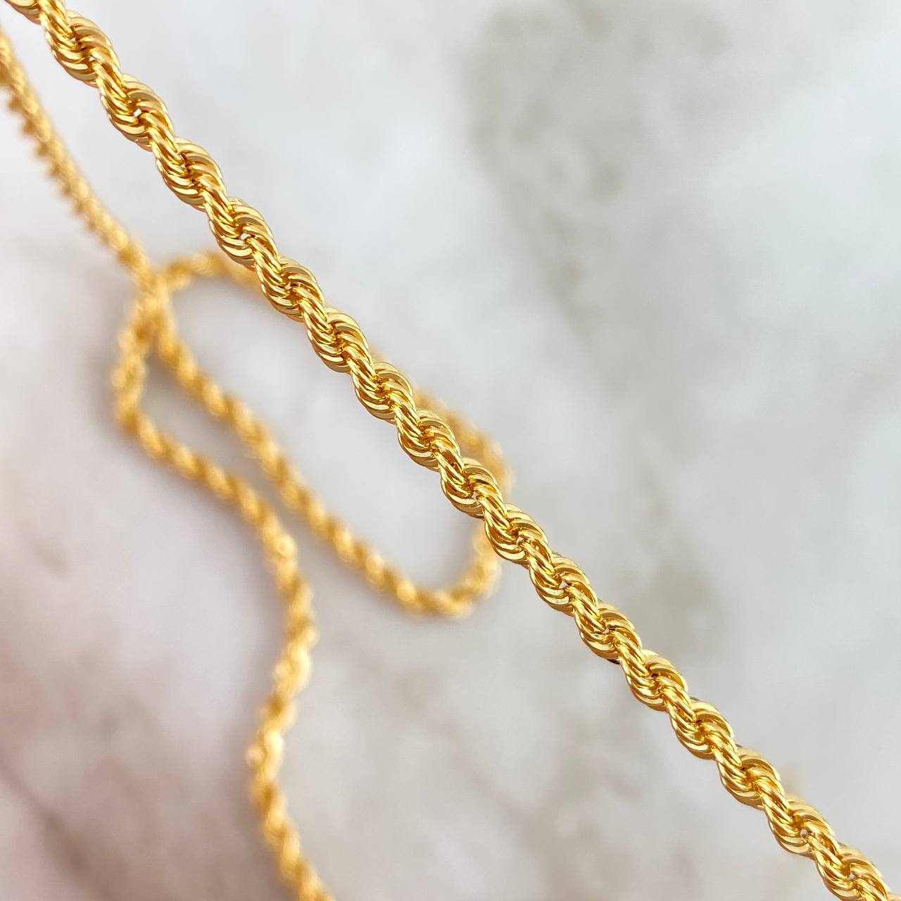 Cadena Lazo 6.05gr / 60cm / 2.8mm Oro Amarillo +3