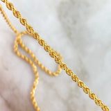Cadena Lazo 6.1gr / 60cm / 2.8mm Oro Amarillo +3 18k