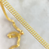 Cadena Sedusa 5.4gr / 50cm / 4.3mm Oro Amarillo +3 *