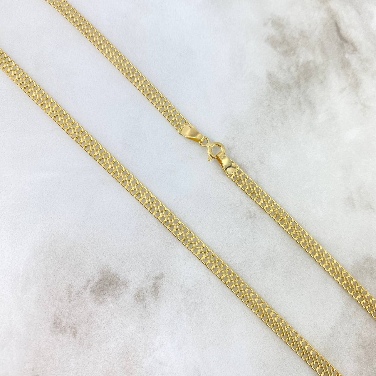 Cadena Sedusa 5.4gr / 50cm / 4.3mm Oro Amarillo +3 *