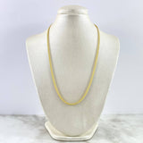 Cadena Sedusa 5.4gr / 50cm / 4.3mm Oro Amarillo +3 *