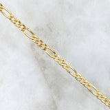 Pulso Figaro 4.2gr / 21.5cm / 4.1mm Oro Amarillo +0