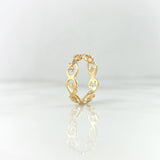 Anillo Olas Filigrana 1.6gr / T5 1/4 / Oro Amarillo ©