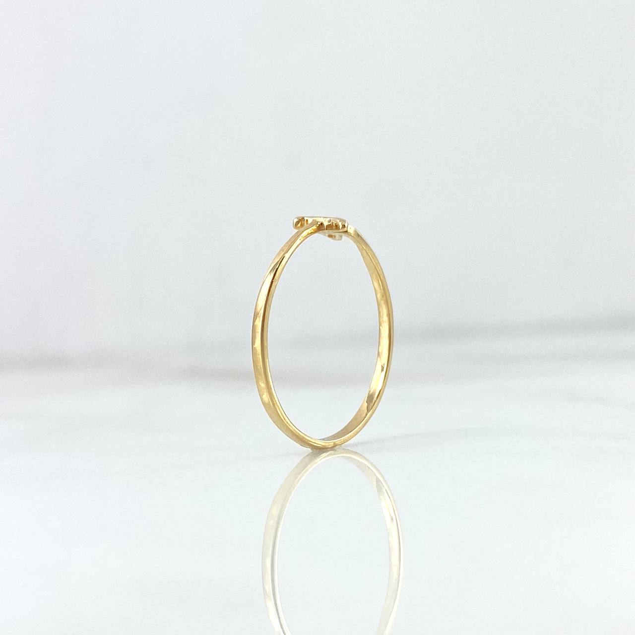 Anillo Fe 0.9gr / T6 3/4 / Oro Amarillo ©