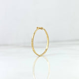 Anillo Fe 0.9gr / T6 3/4 / Oro Amarillo ©