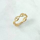 Anillo GC 2.1gr / T6 1/4 / Liso Oro Amarillo 18K *