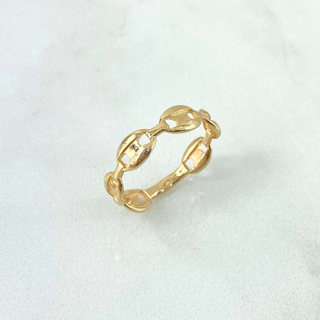 Anillo GC 2.15gr / T6 1/4 / Liso Oro Amarillo 18K *