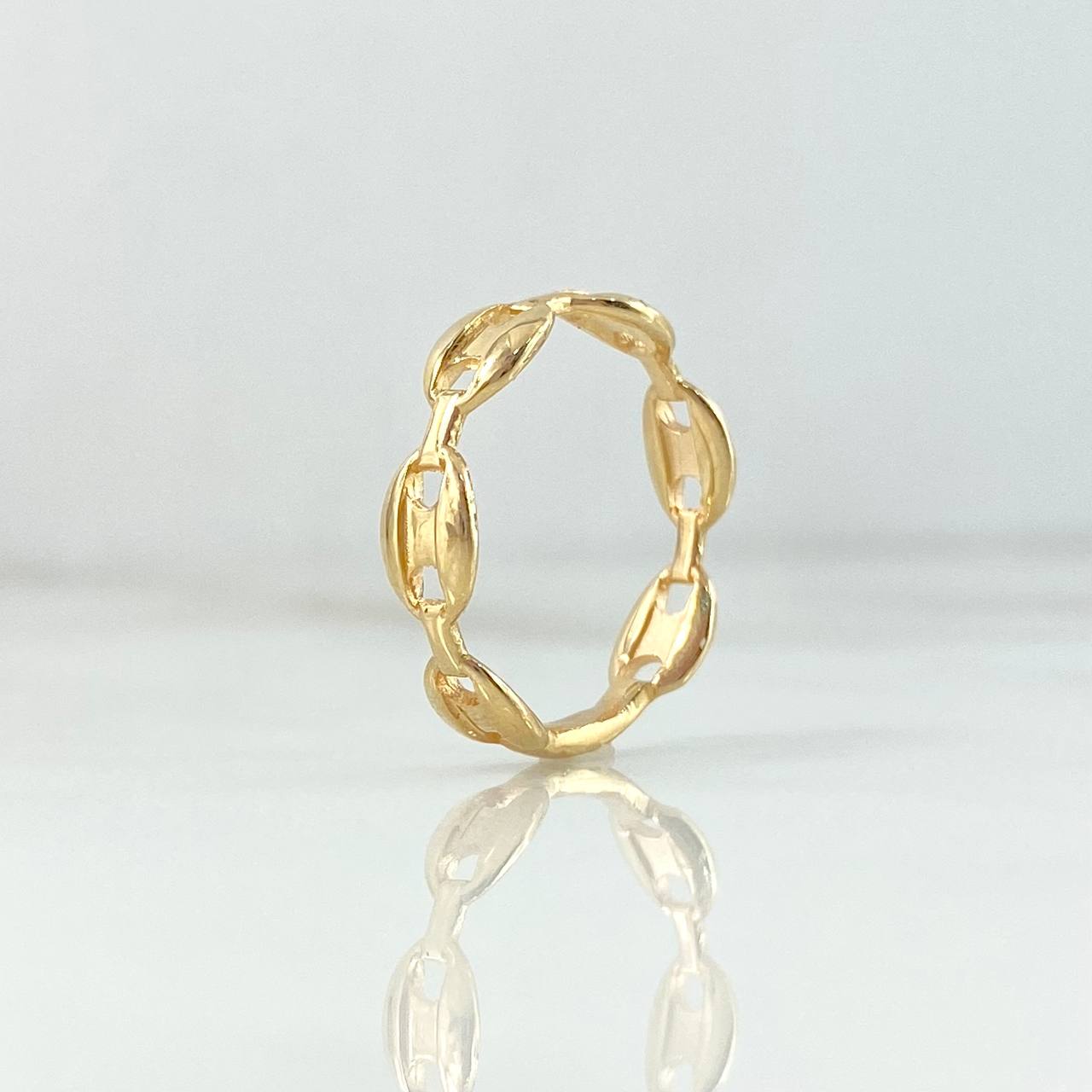 Anillo GC 2.15gr / T6 1/4 / Liso Oro Amarillo 18K *