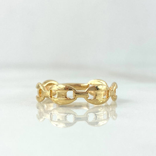Anillo GC 2.15gr / T6 1/4 / Liso Oro Amarillo 18K *