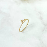 Anillo Clavo 0.85gr / T7 1/4 / Oro Amarillo
