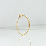 Anillo Clavo 0.85gr / T7 1/4 / Oro Amarillo