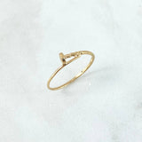 Anillo Clavo 0.85gr / T7 1/4 / Oro Amarillo