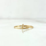Anillo Clavo 0.85gr / T7 1/4 / Oro Amarillo