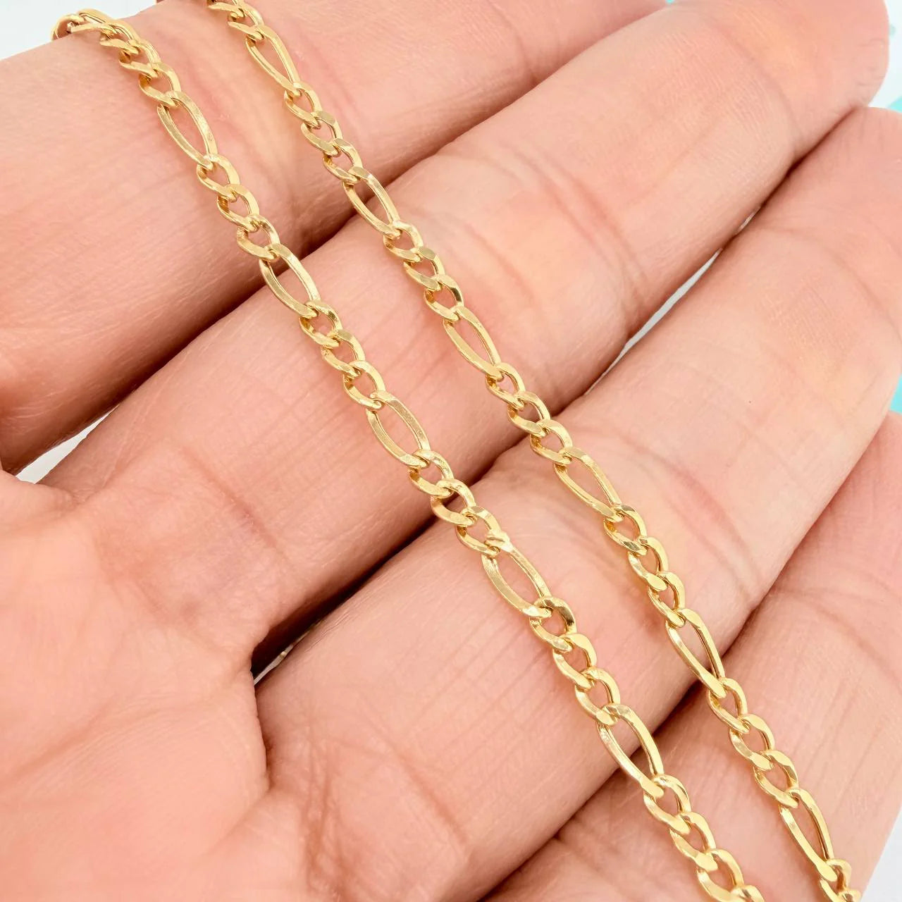 Cadena Figaro 1.75 g / 60.5 cm / 1.4 mm Oro Amarillo 18K