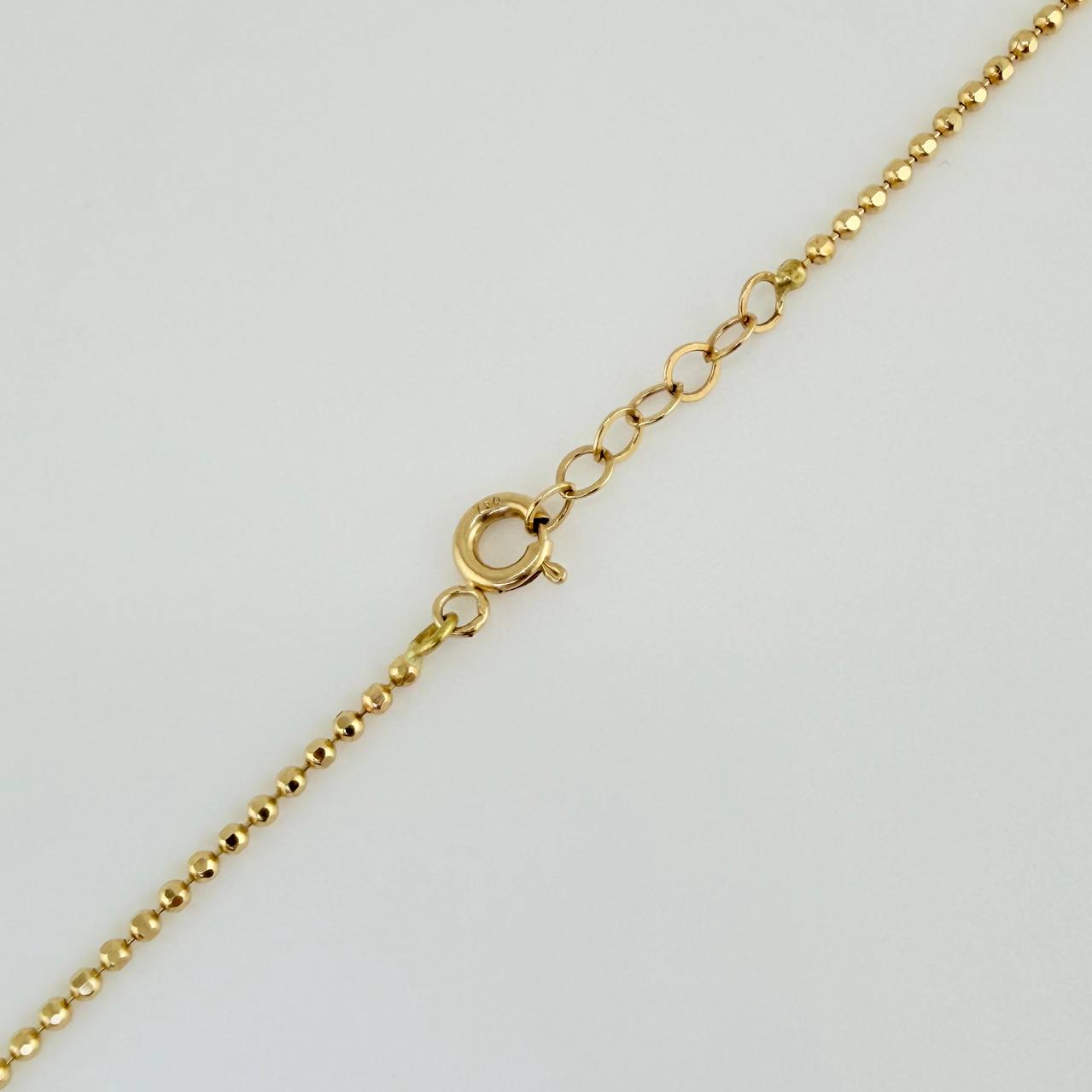 Cadena Militar 5.45gr / 61cm / 1.25mm Oro Amarillo +3 18K %