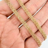 Cadena China 13.35gr / 60cm / 4mm Oro Amarillo +1 18K %