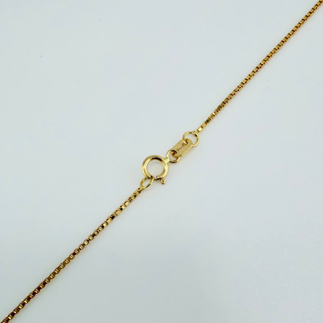 Cadena Veneciana 3.4gr / 60.5cm / 0.56mm Oro Amarillo +3 18K %