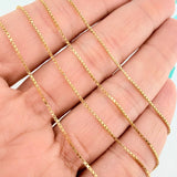 Cadena Veneciana 3.4gr / 60.5cm / 0.56mm Oro Amarillo +3 18K %