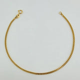 Pulso Cubano 1.05gr / 20cm / 1.7mm Oro Amarillo +1 18K %