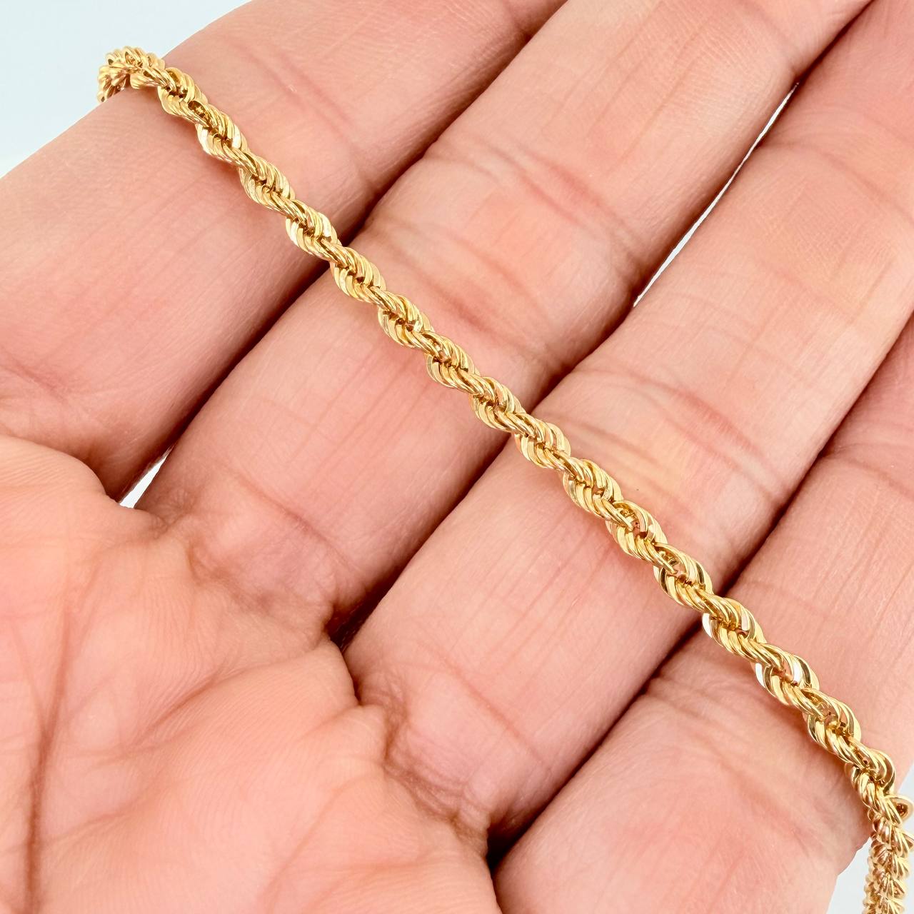 Pulso Lazo 1.95gr / 18cm / 2.45mm Oro Amarillo +3 18K %