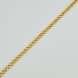 Pulso Cubano 1.3gr / 19cm / 1.96mm Oro Amarillo +1 18K %