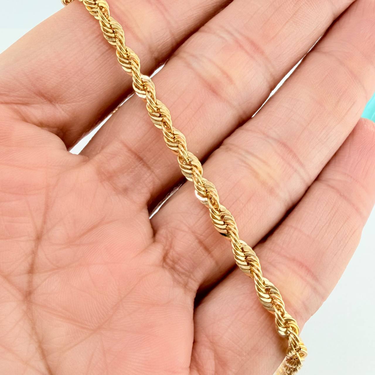 Pulso Lazo 3.15gr / 18.5cm / 2.85mm Oro Amarillo +3 18K %