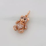 Dije Oso Articulado 2.7g / 2cm Oro Rosa 18K