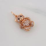 Dije Oso Articulado 2.7g / 2cm Oro Rosa 18K