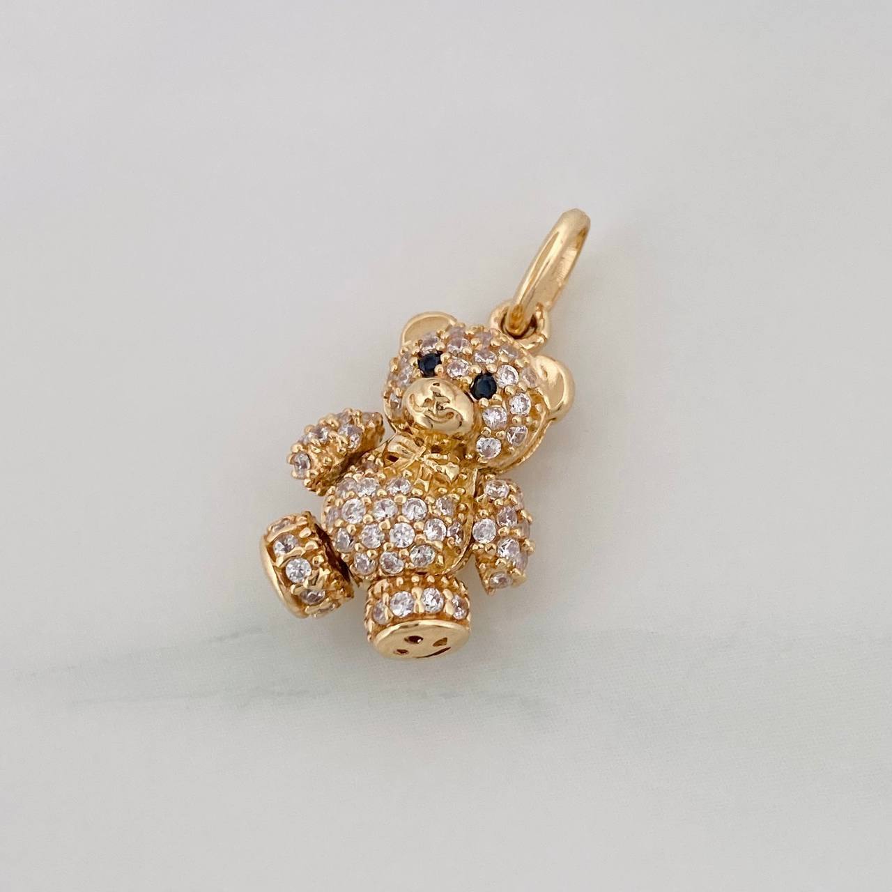 Dije Oso Articulado 2.6g / 2cm Oro Amarillo 18K