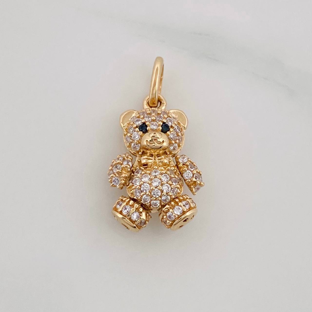 Dije Oso Articulado 2.6g / 2cm Oro Amarillo 18K