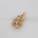 Dije Oso Articulado 2.7g / 2cm Oro Amarillo 18K