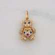 Dije Oso Articulado 2.7g / 2cm Oro Amarillo 18K
