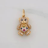 Dije Oso Articulado 2.7g / 2cm Oro Amarillo 18K