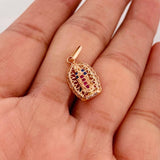 Dije Virgen de Guadalupe 1.25g / 2cm Oro Rosa 18K