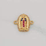 Herraje Virgen de Guadalupe 1.2g / 1.3cm Oro Amarillo 18K
