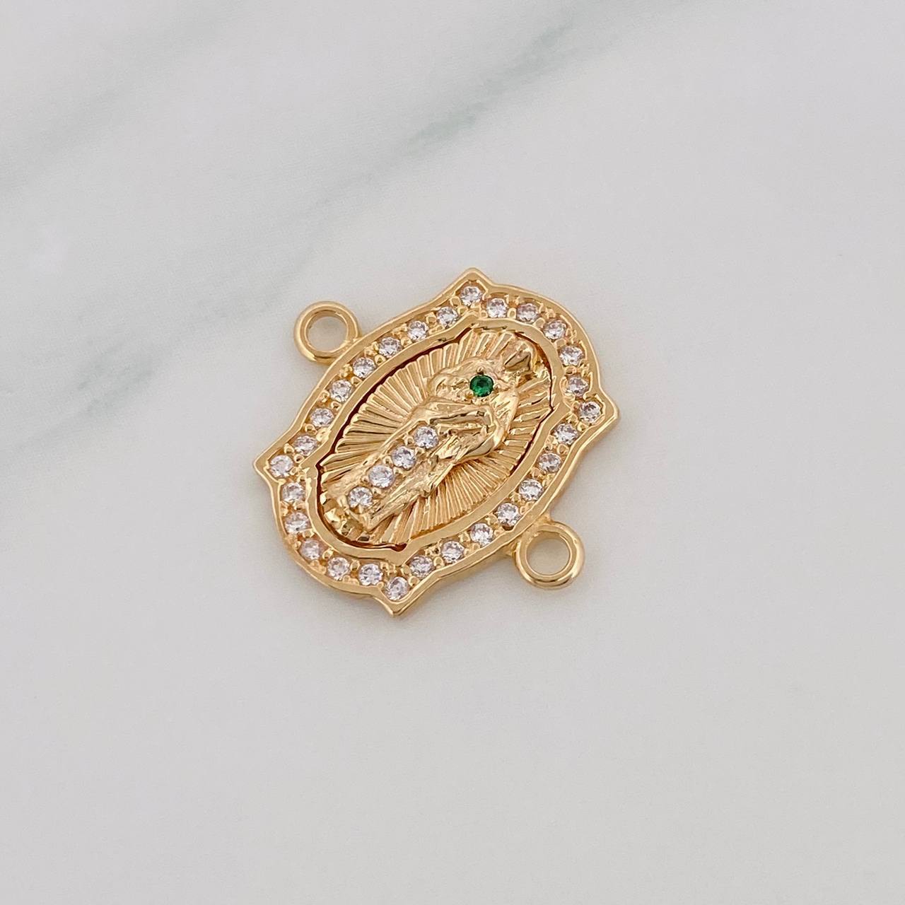 Herraje San Judas Tadeo 2.05g / 1.5cm Oro Amarillo 18K