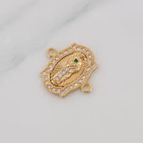 Herraje San Judas Tadeo 2.05g / 1.5cm Oro Amarillo 18K